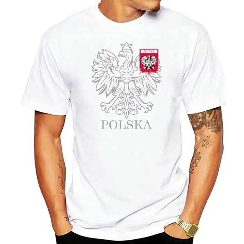 

2022 New Mens Polska Poland T-Shirt Fans Supporters Tee Shirts