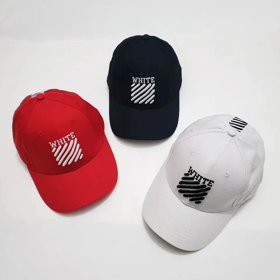 

Off Fashion White TRUCKER HAT Adjustable American Men Luxury Designer Brand Logo Unisex Baseball Cap Women Outdoor Truck Hat