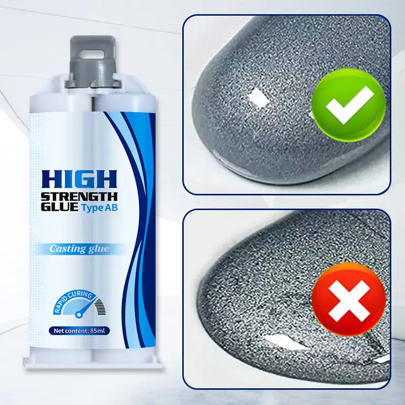 Высокопрочный эпоксидный клей для ремонта металла холодной сварки волшебный