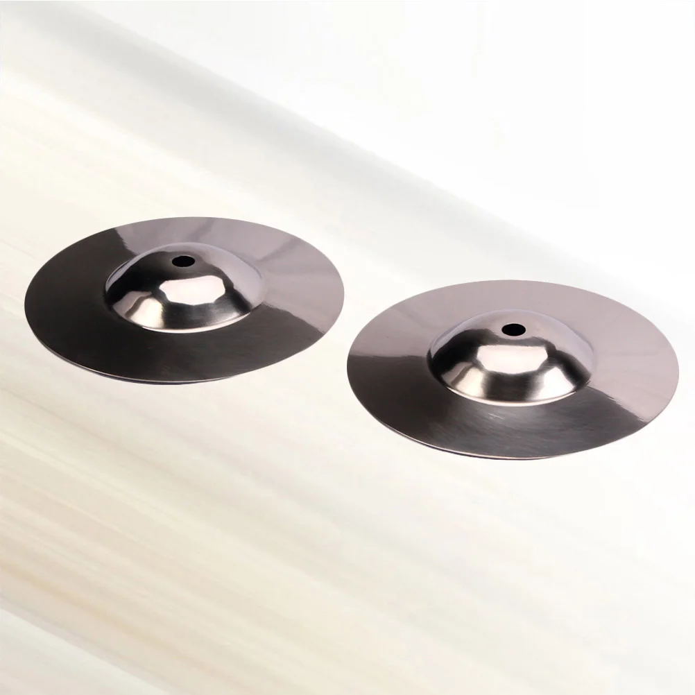 2 шт. барабанная тарелка для начинающих прочные аксессуары ударных инструментов