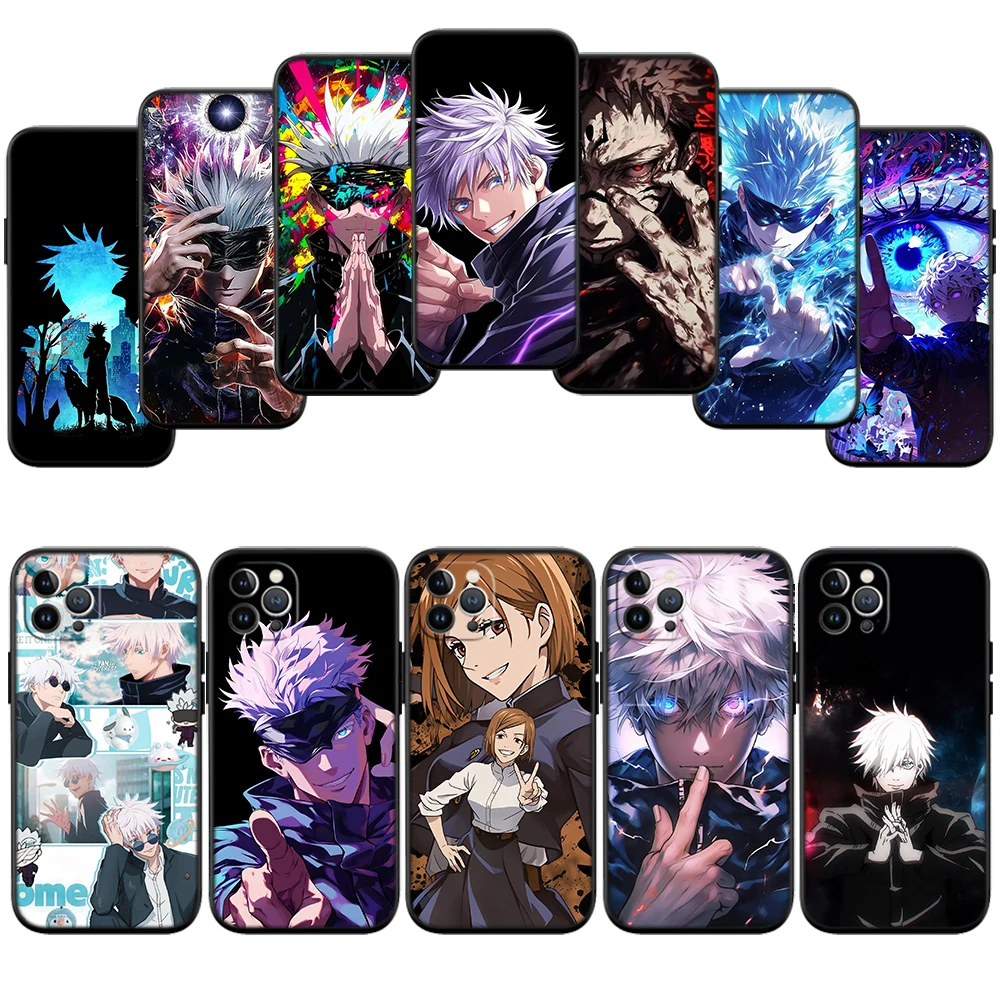 Anime Jujutsu Kaisen Phone Case for Samsung Note 8 9 10 20 Ultra Lite Plus A03 A06 A16 A11 M21 M35 J7 J8 Core Pro Quantum 2