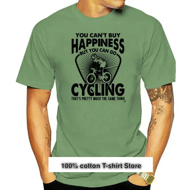 

Camiseta para hombre de ciclismo вы не можете купить счастье, но можете пойти