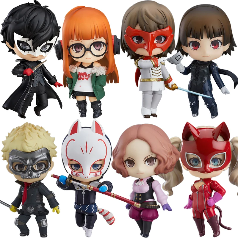 

Good Smile Nendoroid Persona 5 GSC 989 JOKER&GSC 963 NAVI&GSC 1189 CROW&GSC 1210 Noir&GSC 1143 PANTHER&GSC 1044 QUEEN&GSC 1103