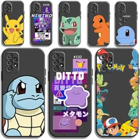 pikachu pokemon phone cases for samsung galaxy s20 fe s20 lite s8 plus s9 plus s10 s10e s10 lite m11 m12 back cover soft tpu