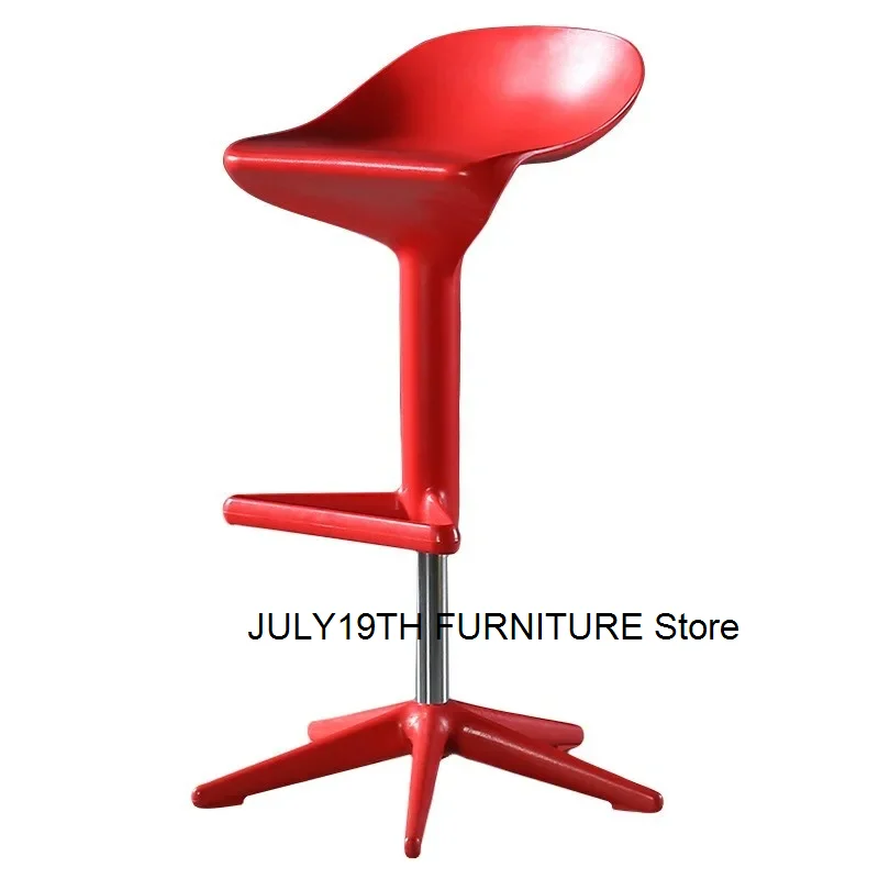 Современный простой европейский шарнирный барный стул передний кассир высокий