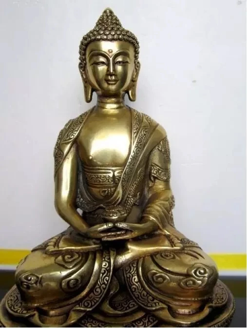 

Медная Статуя тибетская буддийская Бронзовая статуя Будды