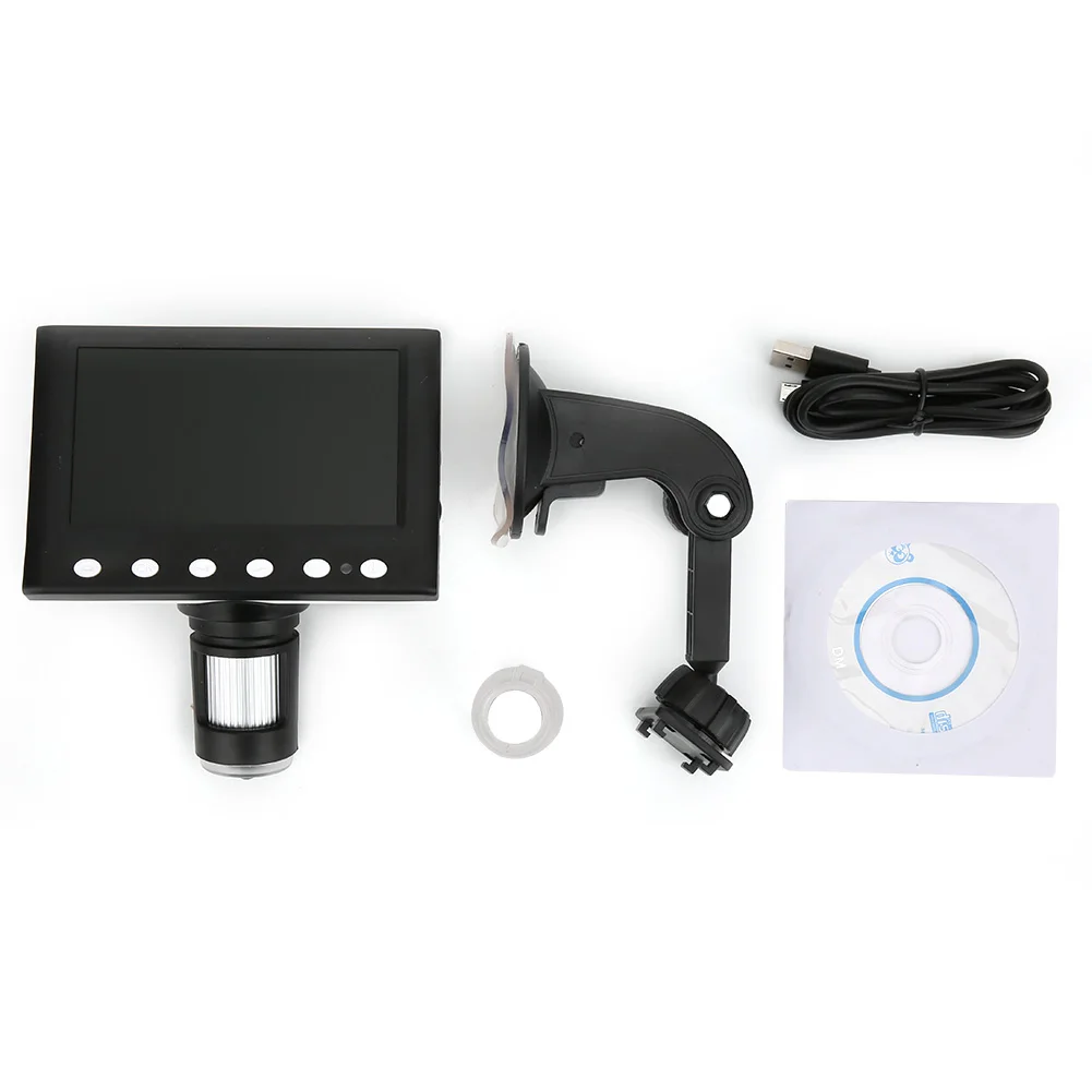 

DM7 4.3 Inch 1080P Multipurpose Suction Cup Mount Digital Microscope Adjustable Brightness digital mircrsope§4.3Inch HD LCD