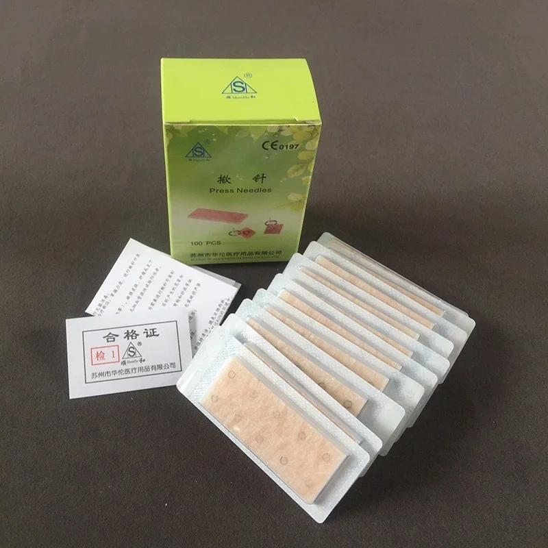 

400pcs/ 0.22*1.3mm High Quality Acupuncture Needles Disposable Sterilization Press Needles for Ears Skin