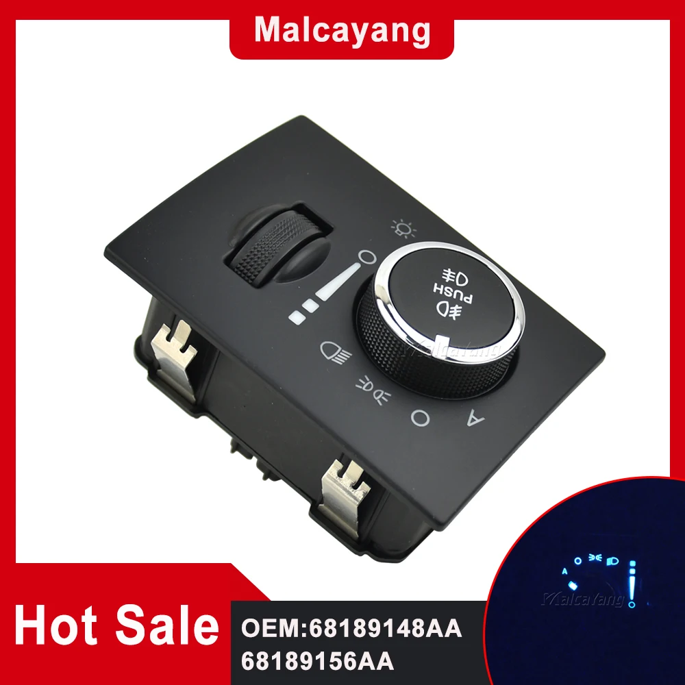 

68189148AA автомобильные новые высококачественные Автомобильные противотуманные фары переключатель фар для Chrysler 300C Jeep Grand Cherokee 2014-2015