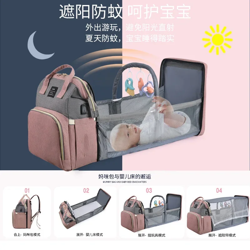 

Mummy Bag New Folding Bed Mummy Bag Multi-functional Backpack Mummy Bag Mummy Bag Bed