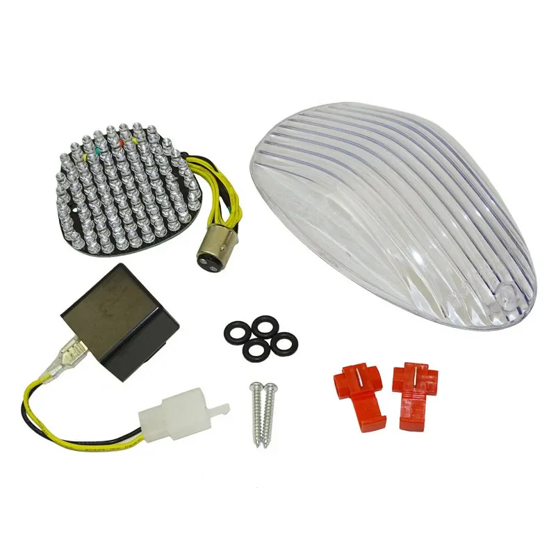 

waase для Kawasaki Vulcan Mean Streak 2002 2003 2004 2005-2008 E-Mark задний фонарь стоп-сигналы поворота встроенный светодиодный фонарь