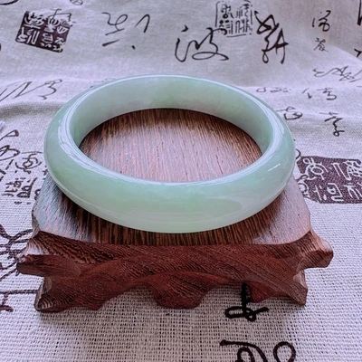 

Natural Burma Jade 54mm-62mm bracelet Exquisite Princess bracelet send girlfriend send mom