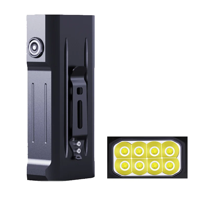 Фонарик с фитилем мощность 8 шт. 13000 лм 100 Вт мощный перезаряжаемый фонарь