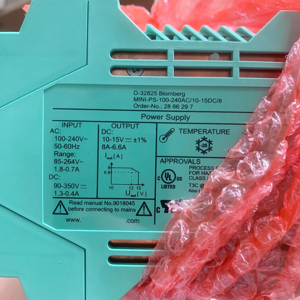 MINI-PS-100-240AC/10-15DC/8 Для блока питания Phoenix 2866297