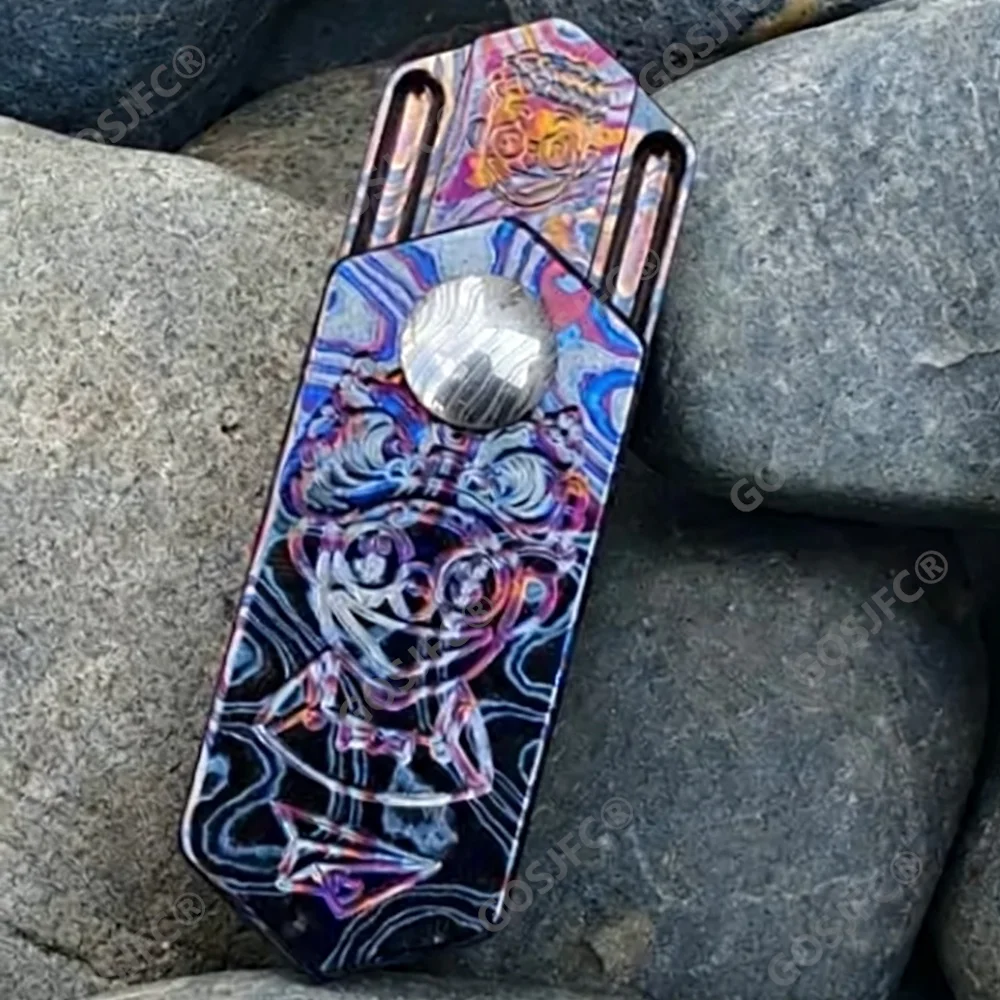 Фото Zaclab EDC 2026 Гуанчжоу HARD CORE EDC Expo Plane Zircuti Mokume Фиджет-слайдер для снятия стресса, игрушка-антистресс для взрослых. №4