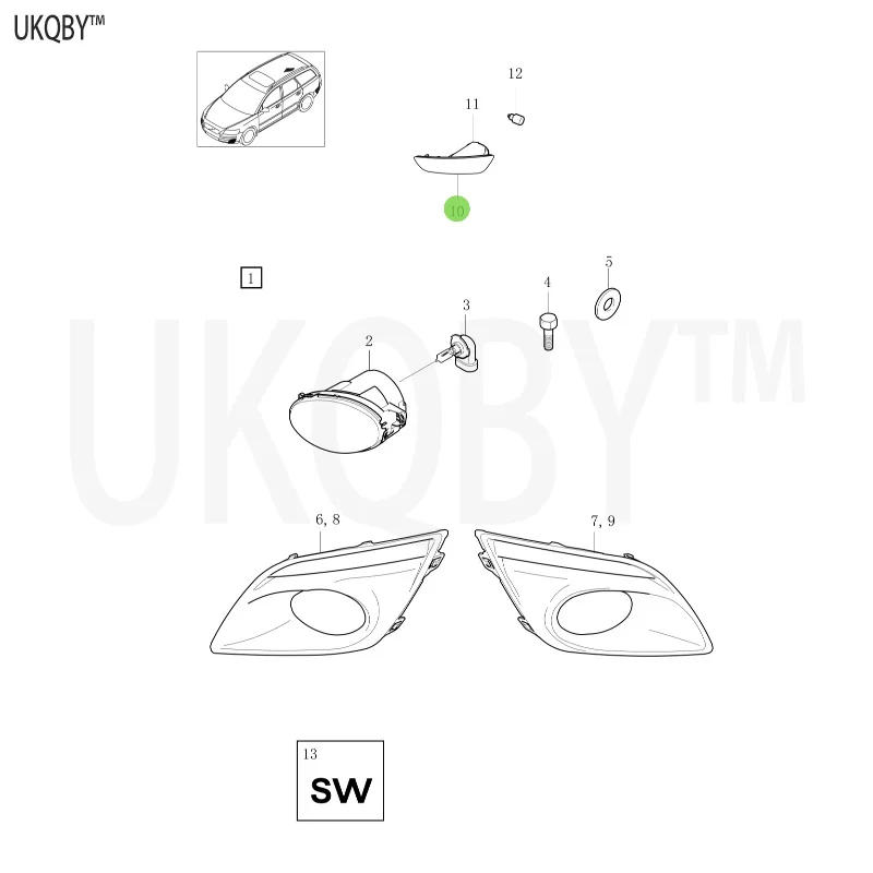Патрон лампочки пружинная гайка шеститочечный винт шайба отражатель 30763322 30763323