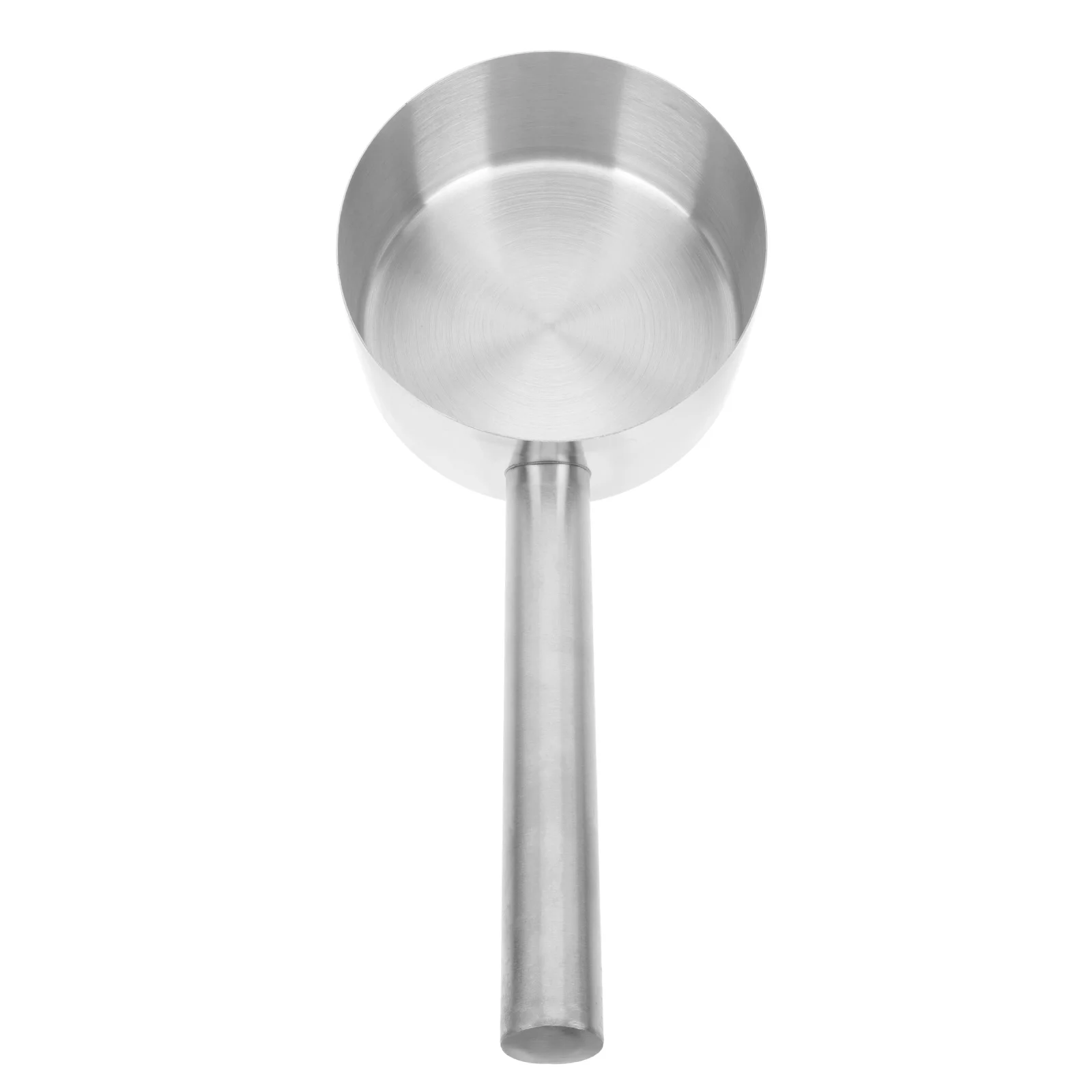 

Ladle Water Scoop Spoon Kitchen Bath Cup Soup Sauna Dipper Steel Shower Shampoo Stainless Spoons Outdoor Bathing Serving Metal