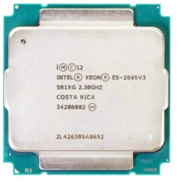 

Процессор Intel Xeon E5 2695 V3 SR1XG, 2,3 ГГц, 14 ядер, 35 Мб, LGA 2011-3, E5 2695V3