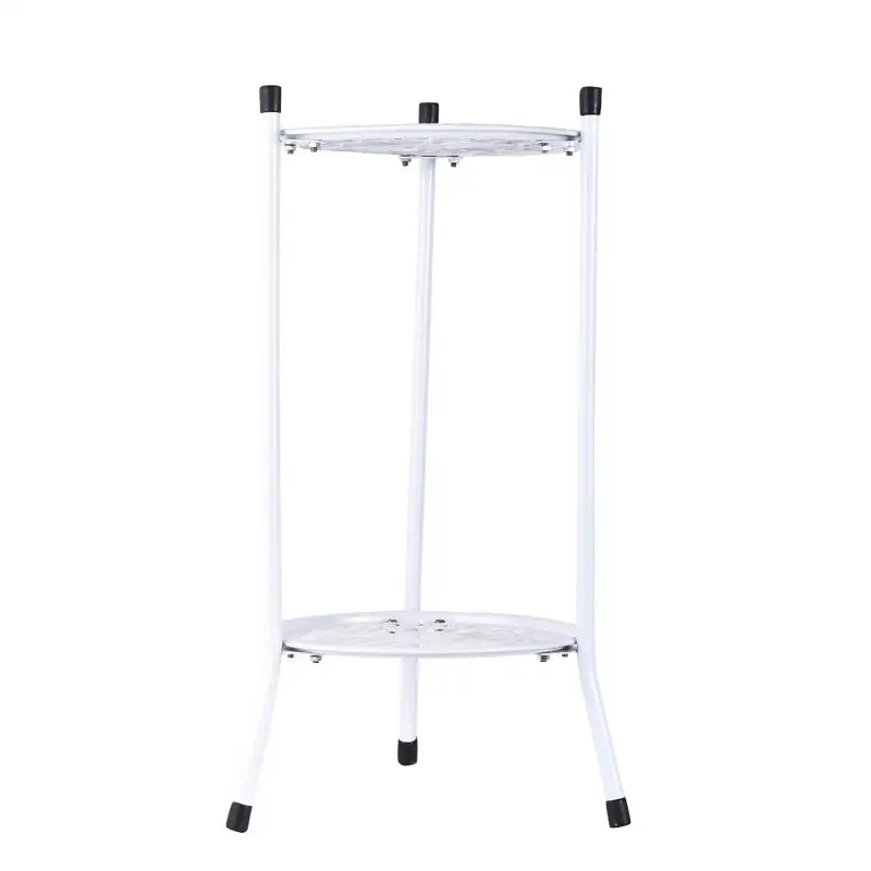 

Layer Wrought Iron Stand For Balcony Flower Pot Shelf Home Garden Decoration Flowerpot Organizer