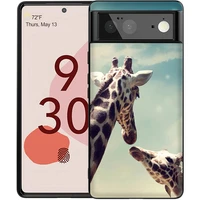 fundas phone case for google pixel 4 4a 5g xl 6 pro 5 5a 5g 4 xl 3 3xl 3a soft silicone protection shell animal giraffe cover