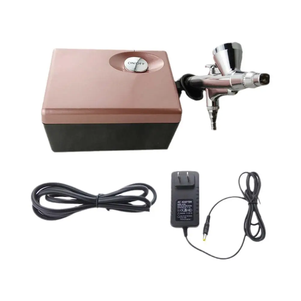 

Beauty Airbrush Beauty Mini Air Pump Action Airbrush Air Brush Paint Spray Gun Kit Tattoo Nail Tool Spray Pen Set Beauty Inkjet