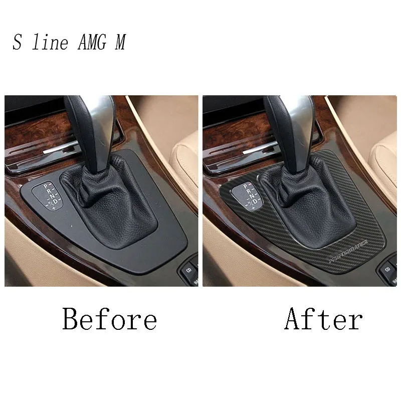 Стайлинг автомобиля коробка переключения передач центральная панель управления