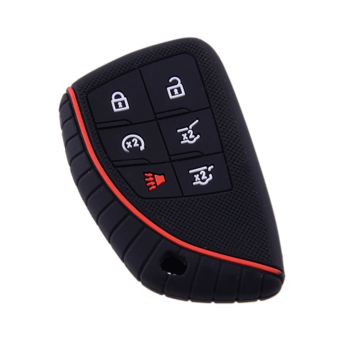 

13541567 13537964 силиконовый чехол с 6 элементами, ФОБ 13537962, подходит для GMC Yukon Chevrolet Suburban Tahoe 2021-2022, черный