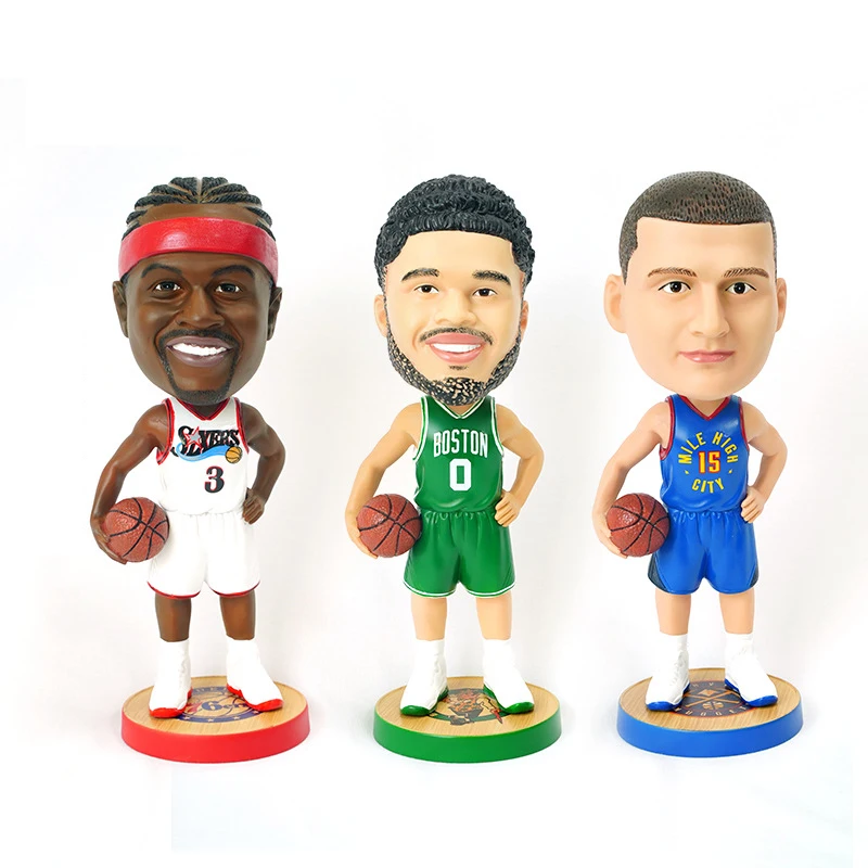 20 см MINISO и NBA баскетбольная звезда ПВХ фигурка встряхивающейся головой фигурка украшение дома орнамент произведения искусства подарок бойфренду на день рождения (art.: 3920cb5609abe) - 3920cb5609abe