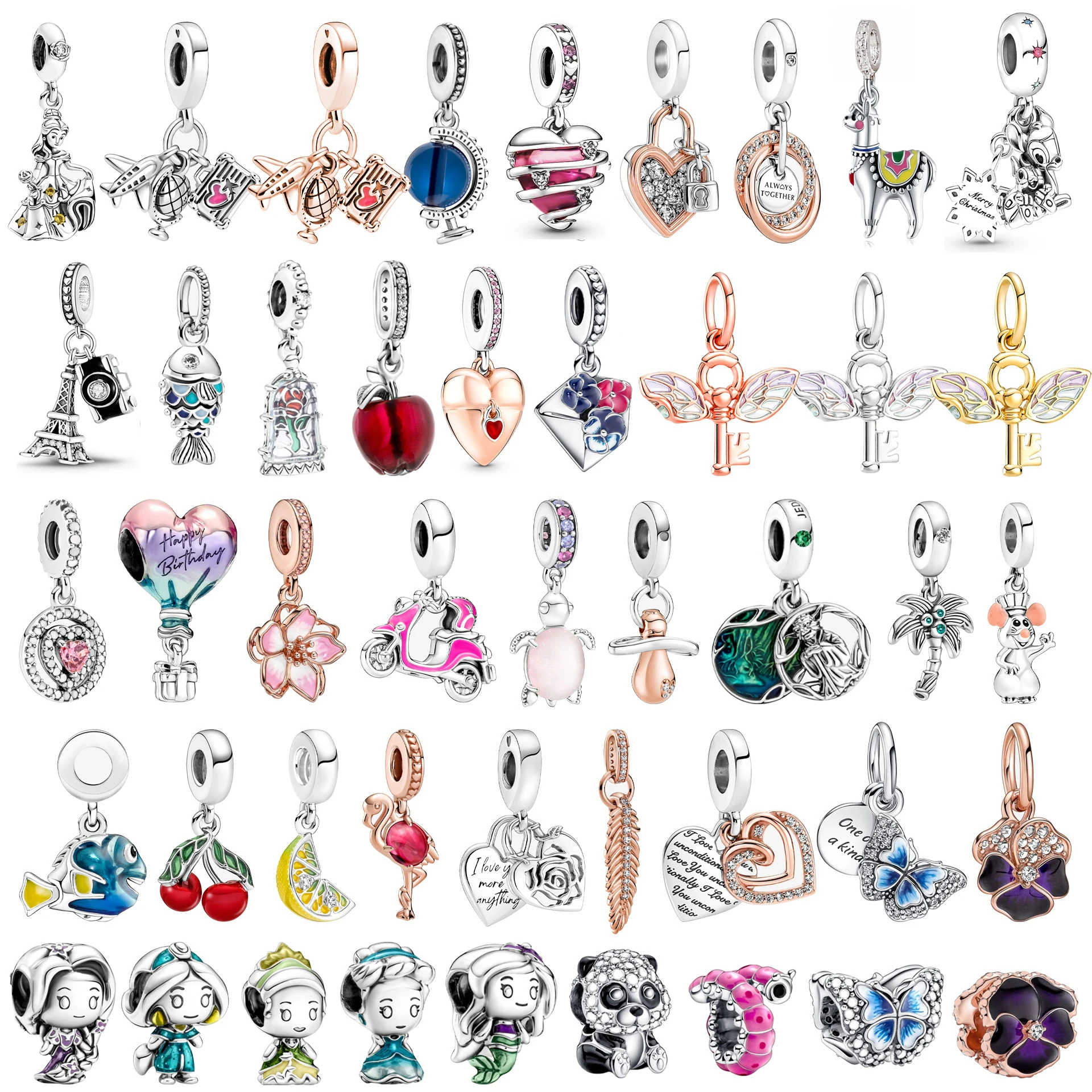 Женский браслет с кокосовым деревом подходящий для Pandora