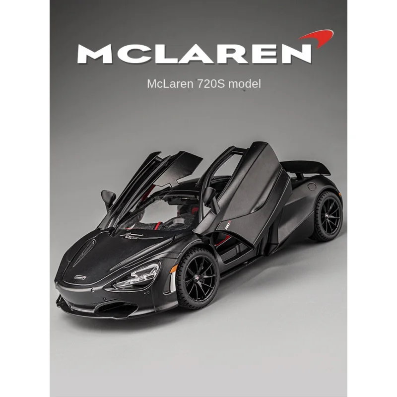 

MCLUNE 720S модель спортивного автомобиля из сплава украшение автомобиля 1:24 имитация металлической модели автомобиля игрушечная Гоночная маши...