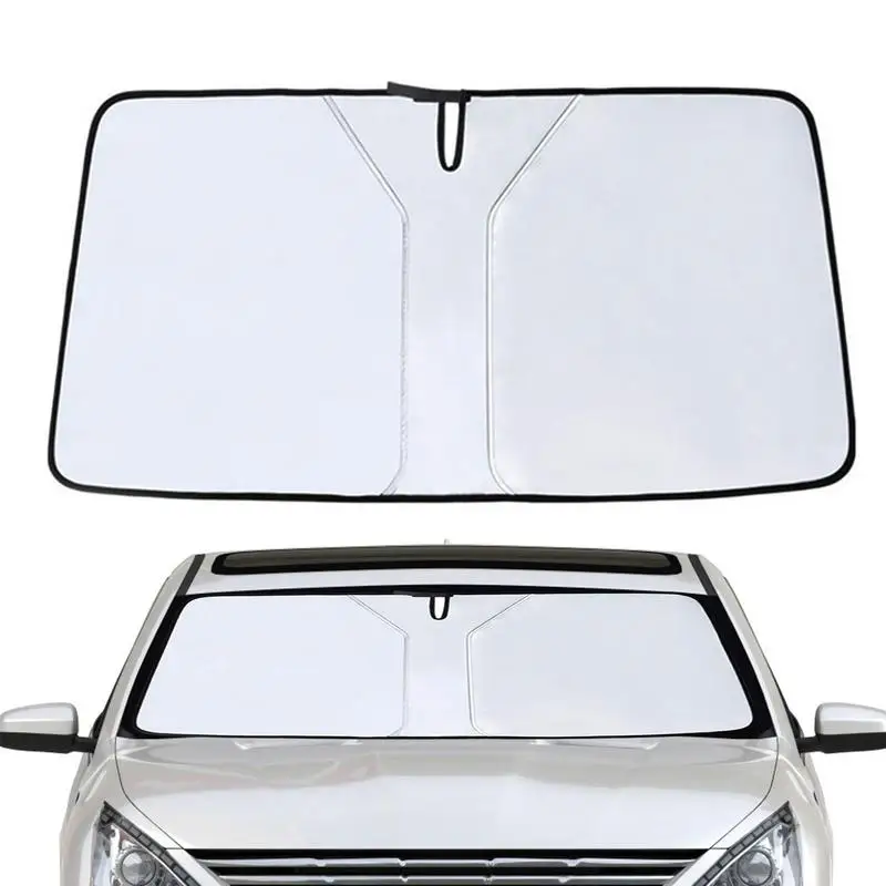 

Car Auto Retractable Sun Shade Protector Parasol Front Window Sunshade Cover Curtains Interior Windshield Protection Accessories