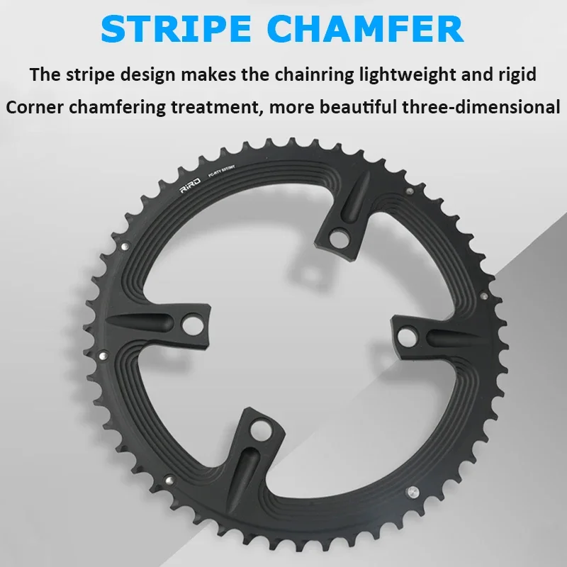 RIRO для 105 FC-R7000/ULTEGRA FC-R8000/DURA-ACE FC-R9100 дорожная звездочка 110BCD 50-34T 52-36T 53-39T BCD110 цепное
