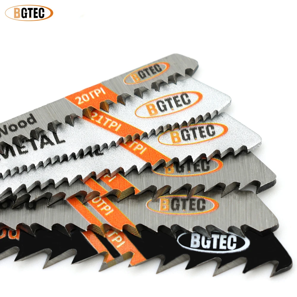 BGTEC 5 шт./компл. SK5 HCS Деревообработка Т-образная ручка Кривое пильное полотно