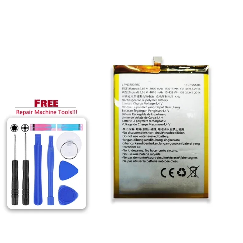 4010mAh Сменный аккумулятор LPN385390C для Hisense F30S HLTE217T