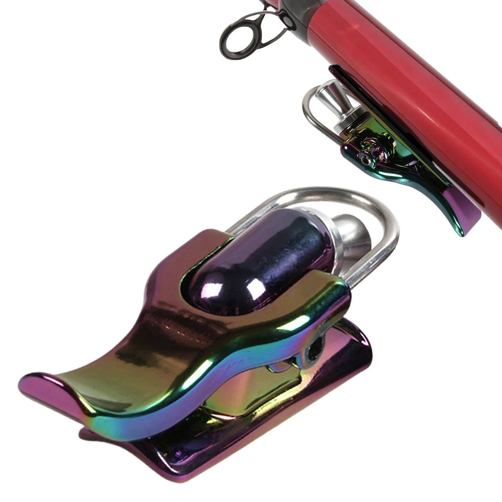 

Рыболовный триггер для забрасывания, Прочный триггер для морской рыбалки, зажим для пушки для рыбалки, легко съемные регулируемые ремни для