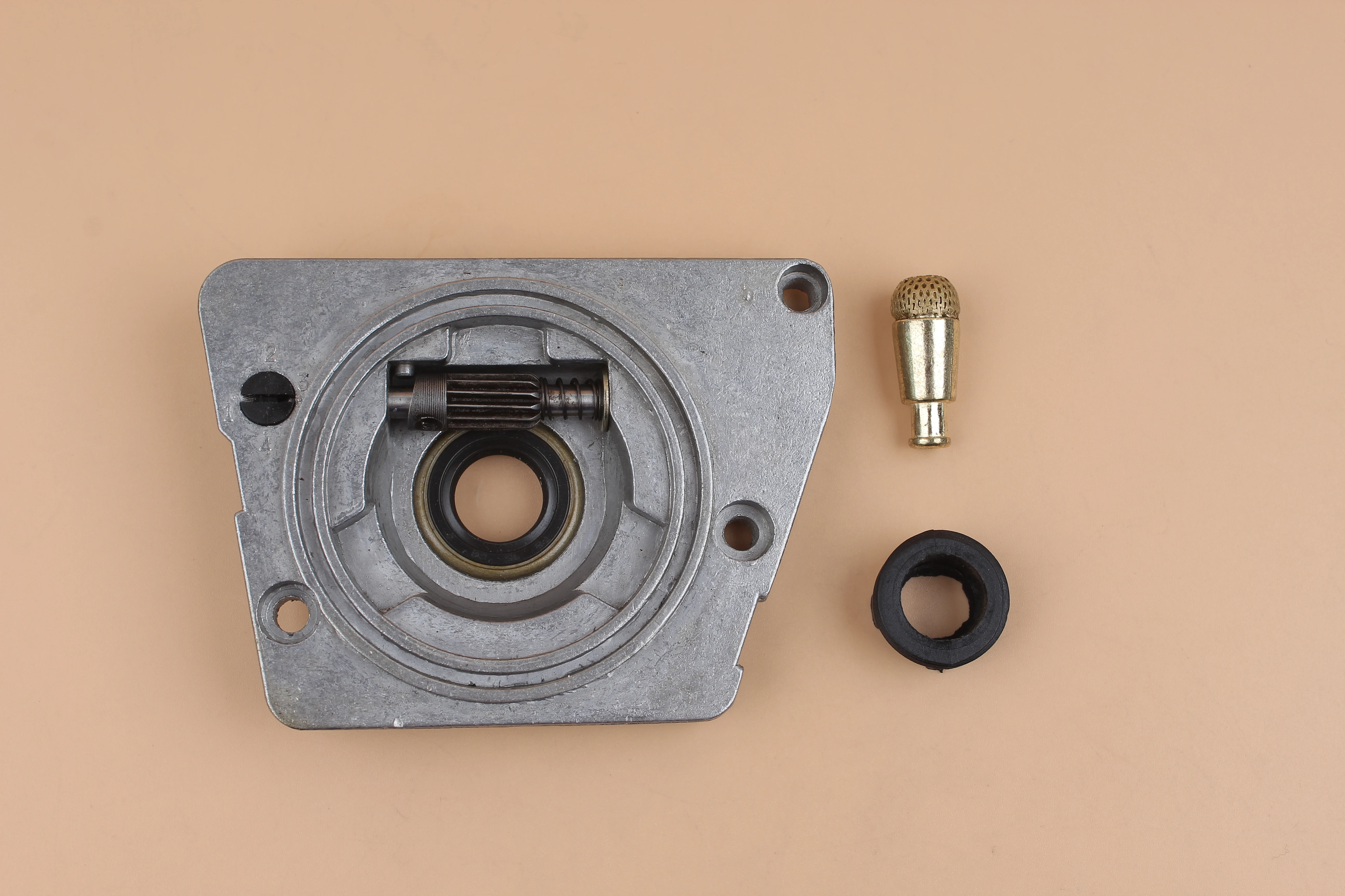 

Oil Pump Oiler Worm Gear Oil Filter Fit HUSQVARNA 61 66 266 268 272 268XP 272XP Chainsaw Replacement Parts