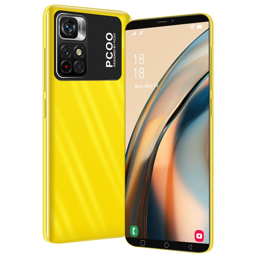 

Smartphone Android 16+512GB Celulares Deca Core HD Camera 5.5" Telephone 4800mAh Global Version 4G 5G Mobile Cell Phones