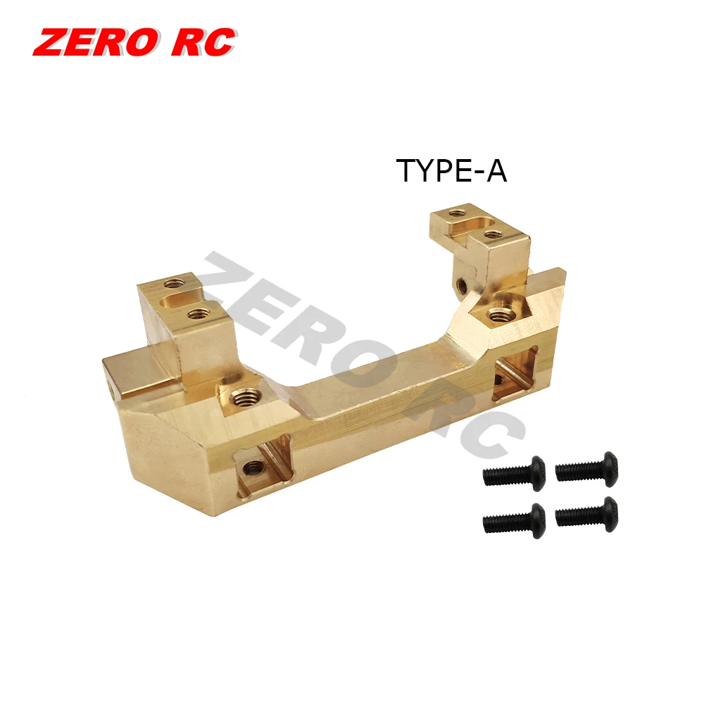 Сверхмощное Латунное крепление для переднего бампера T4 Серводвигатель 1/10 RC ROCK