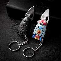 small missile unpacking express unpacking small tools key chain pendant creative bag chain ring key chain pendant