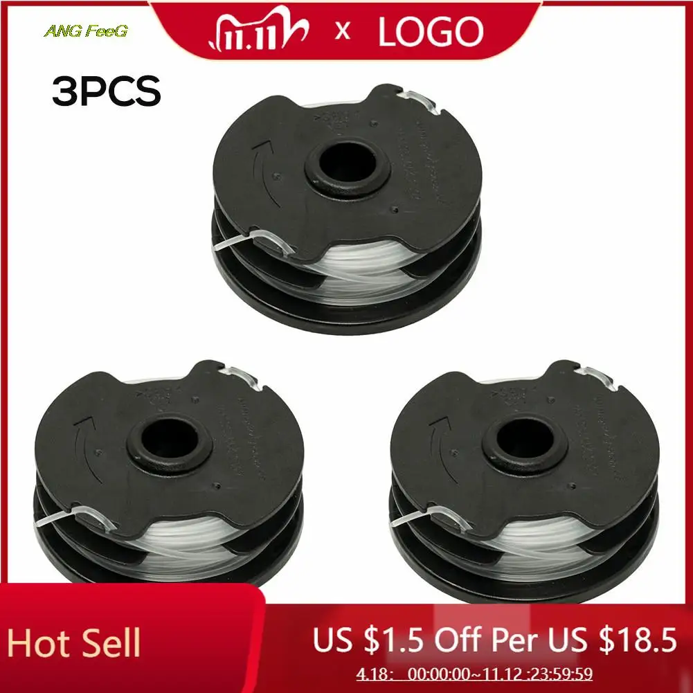 

For Parkside Cordless Grass Trimmer PRTA 20-Li C3 IAN351753 Replacement Spools Thread Spool With Nylon Thread Trimmers Spools