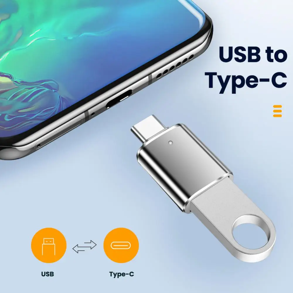 

3a Usb C Male To Usb Female Converter Fast Charging Data Transfer Usb 3.0 Type-c Otg Adapter Portable Usbc Otg Connector 5gbps