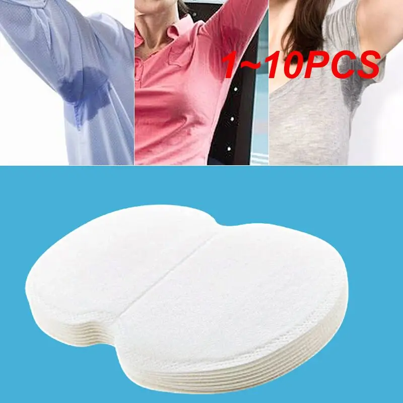 

1~10PCS Sweat Pads Non-woven Fabrics Invisible Armpit Absorb Sweat Antiperspirant for Womens Mens Summer Disposable Deodorant