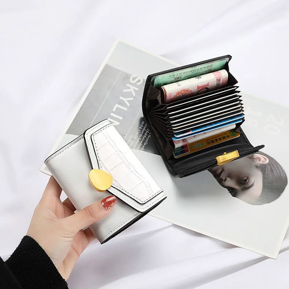 

Fashion Mini Women Unisex with Card Slot Card Bag ID Card Case Card Wallets Credit Card Holder Business Card Organizer