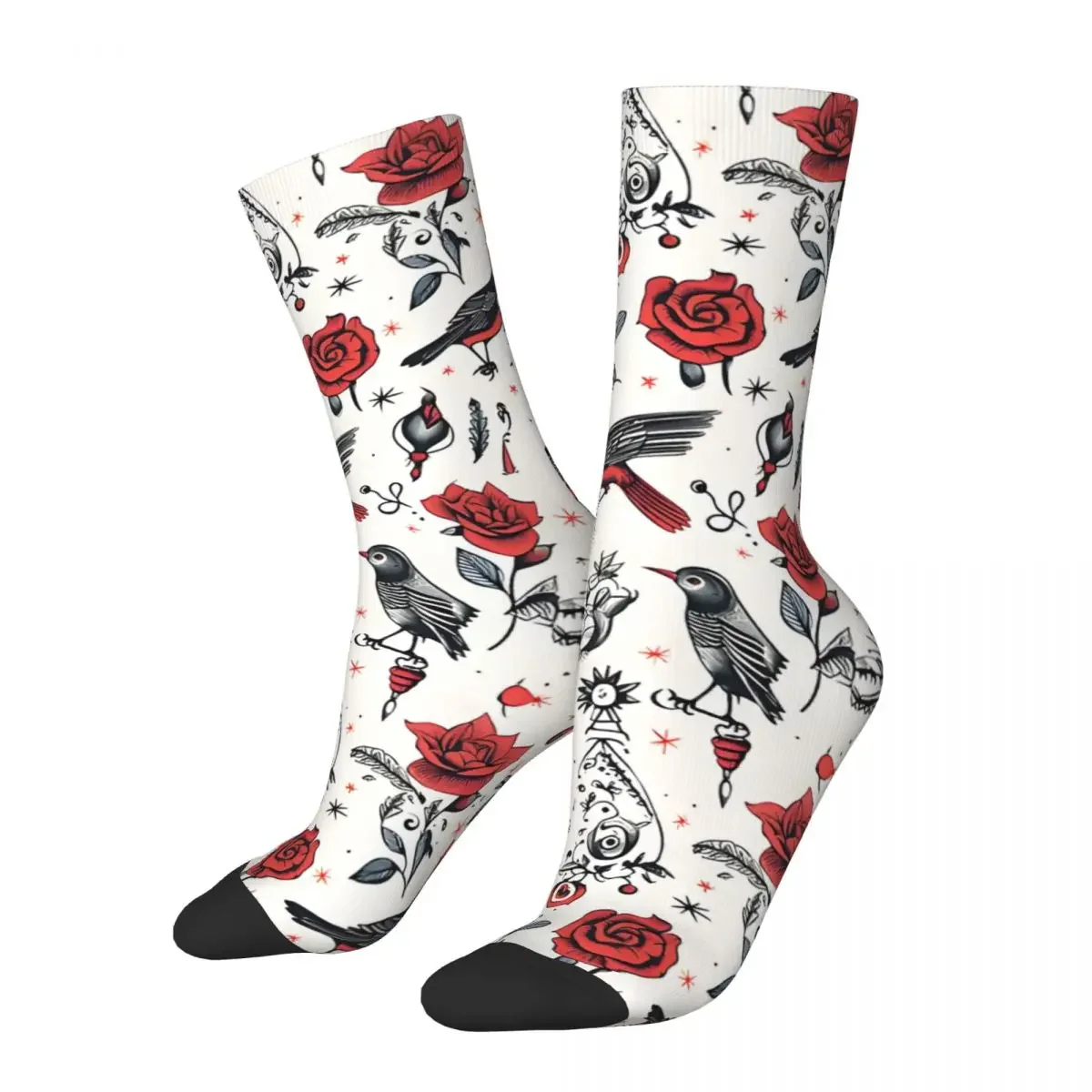 Носки мужские компрессионные в стиле Харадзюку сумасшедшие традиционные