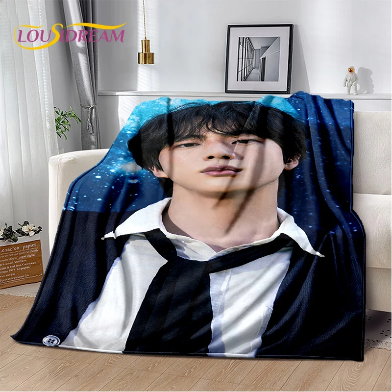 Одеяло KPOP Kim Seok Jin Tae Hyung V SUGA Agust D