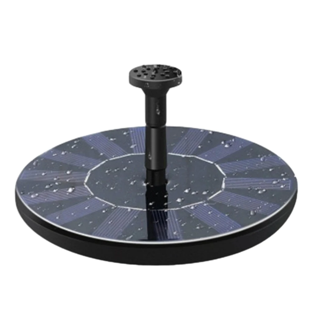 

Eco-friendly Bird Bath Solar Fountain Fountain Pool 150L/H 50cm Height Floating Design High Quality 130mm Diameter