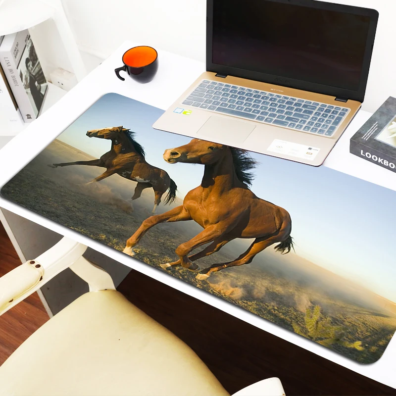 

Mousepad Anime Horse Mouse Mats Desk Mat Gamer Cabinet Games Mause Pad Office Accessories Computer Desks Keyboard Gaming Pc Xxl