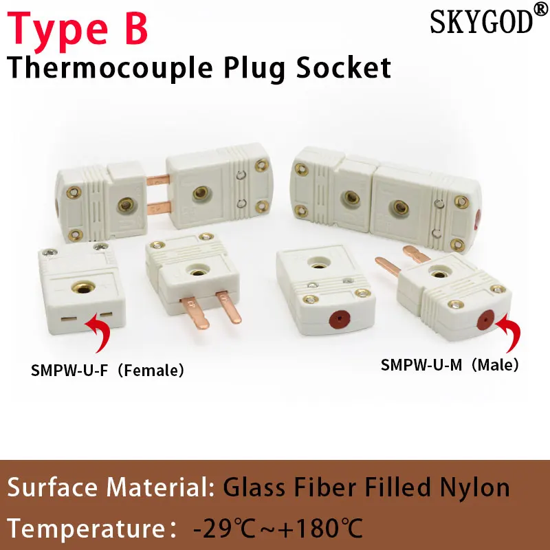 1 шт. разъем типа B для термопары |