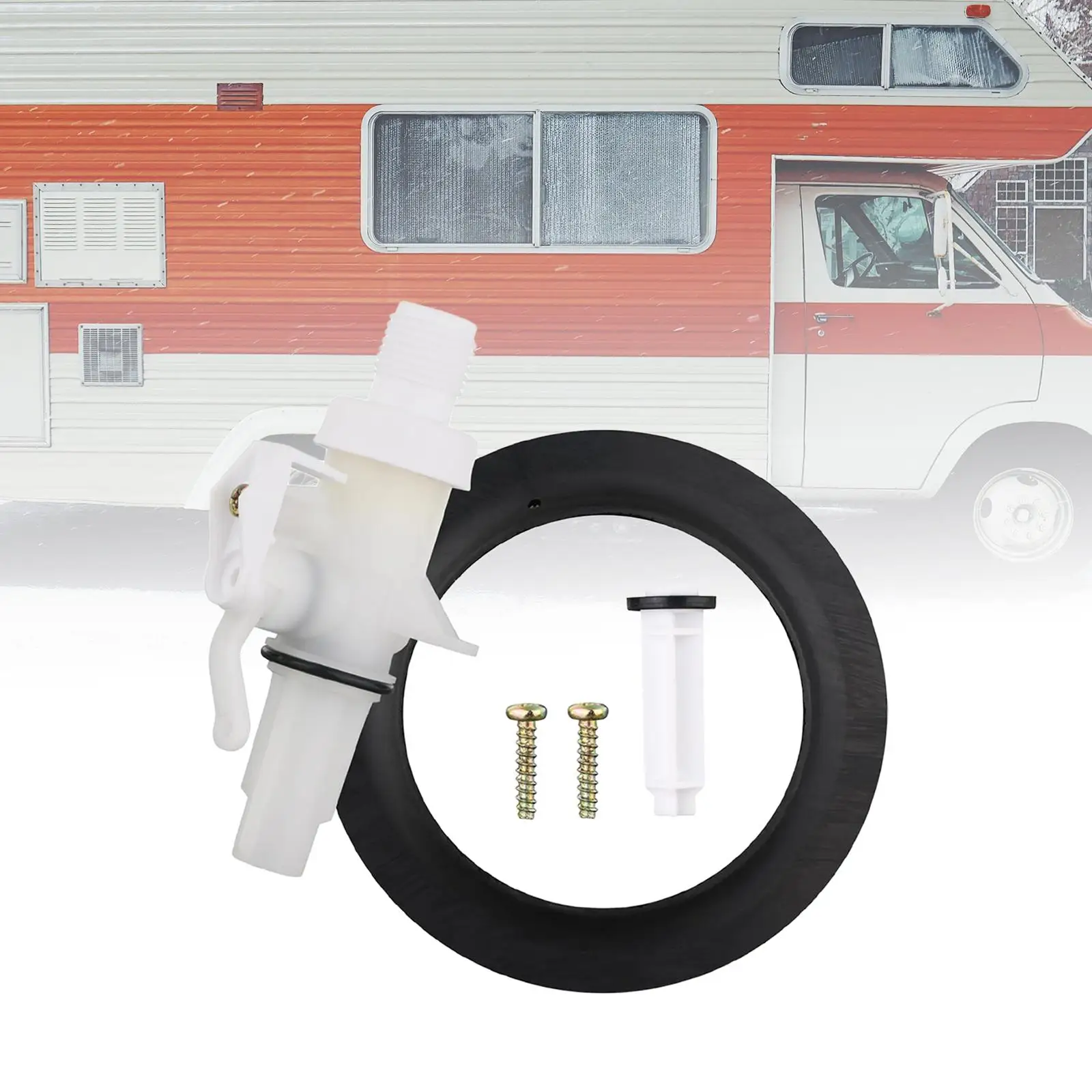 Комплект водяных клапанов для туалета 13168 RV запчасти ремонта легко установить