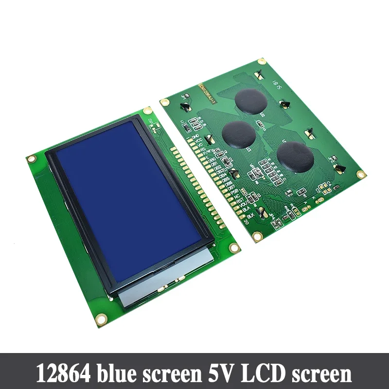 Фото LCD1602 LCD 1602 2004 12864 модуль синий зеленый экран 16x2 20X4 символьный модуль ЖК-дисплея HD44780 контроллер синий черный свет №2